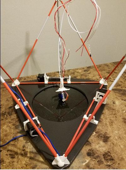 Arcus 3D C1 Cable 3D Printer by Daren Schwenke