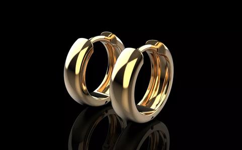 Huggie earring model 1146