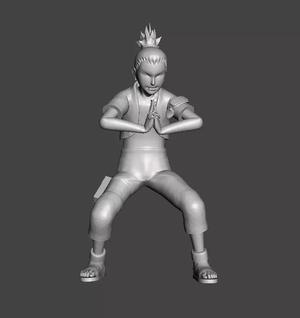 Shikamaru Nara Genin 3D Model