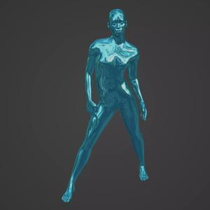 GOLD CHARACTER POSE