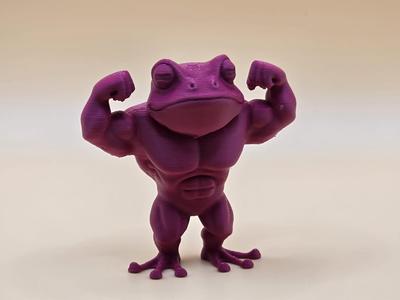 Shredded Bodybuilding Frog