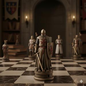 Templar Order Chess Pawn