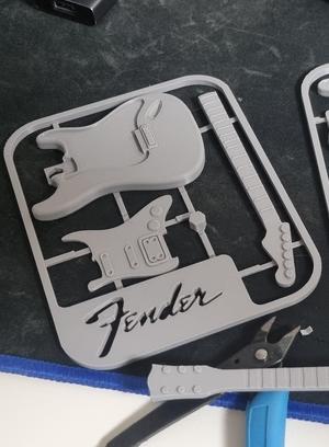 Stratocaster Electric Guitar Kit Card