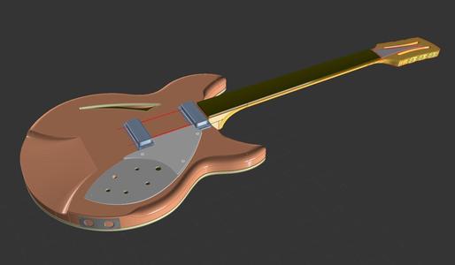 Rickenbacker 360 6 or 12 strings CNC + Vectors
