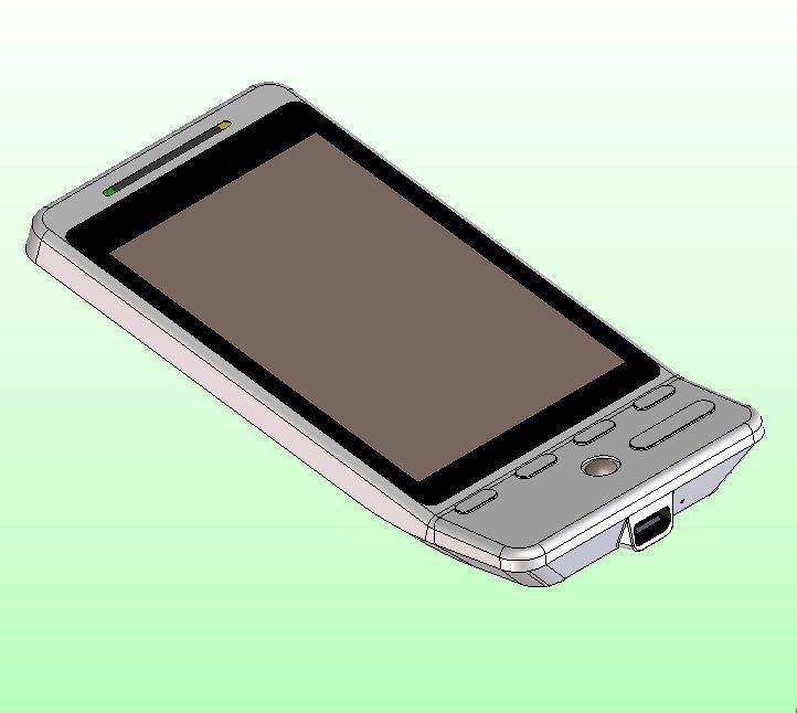 HTC HERO (ANATOMICALLY CORRECT) -Don't Print!