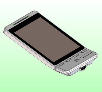HTC HERO (ANATOMICALLY CORRECT) -Don't Print!