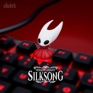 Hornet Keycap — 3D Printable Artisan Keycap for Mechanical Keyboards, Inspired by Hollow Knight: Silksong