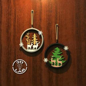 Wall ring for Christmas party decorations