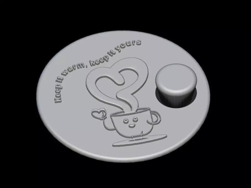 Elegant Coffee Cup Lid