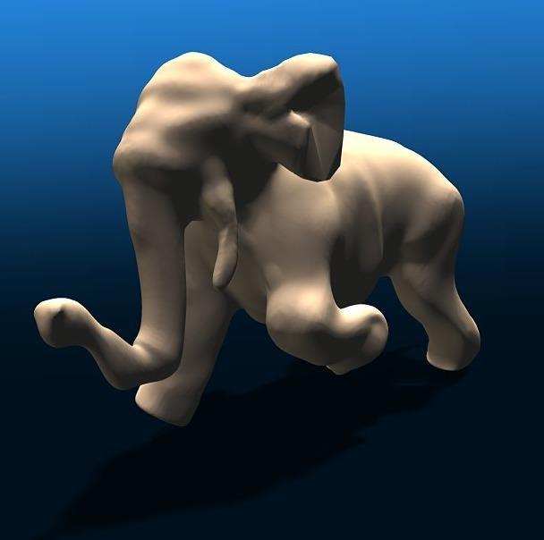 123D Creature Elephant