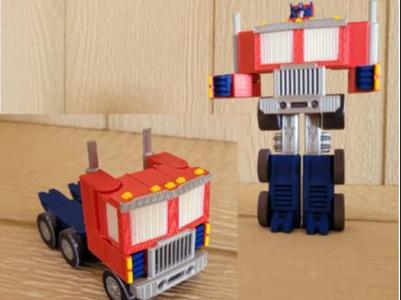 Optimus Prime Transforming Robot