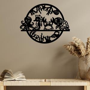 Ocean Animal Wall Art Sign