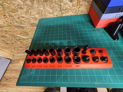 Quinn SAE Master Impact Socket Holder