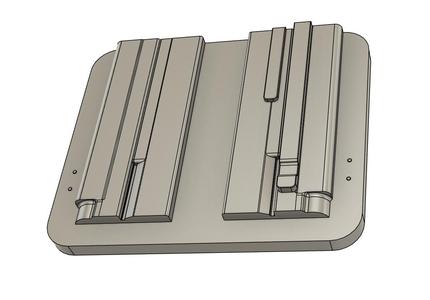Taurus GX4 CARRY with Olight Baldr mini vac mold with trim jig
