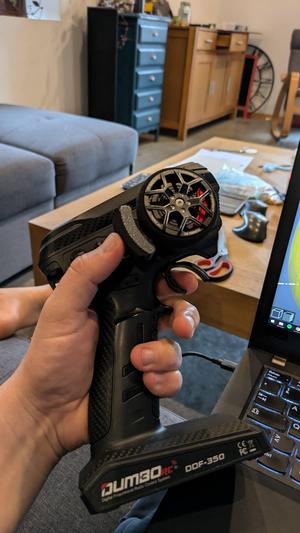 DumboRC DDF350 thumb steer