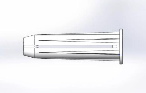 Dowel 25-4-6 GOST 26998-86  length is 25 mm diameter 6 mm