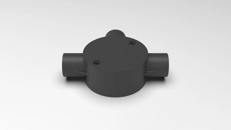 20mm-3-way-Junction-Box plastic pipe fitting