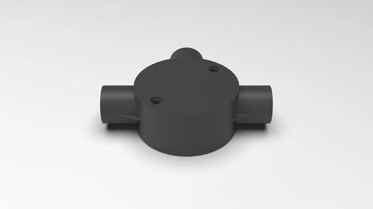 20mm-3-way-Junction-Box plastic pipe fitting