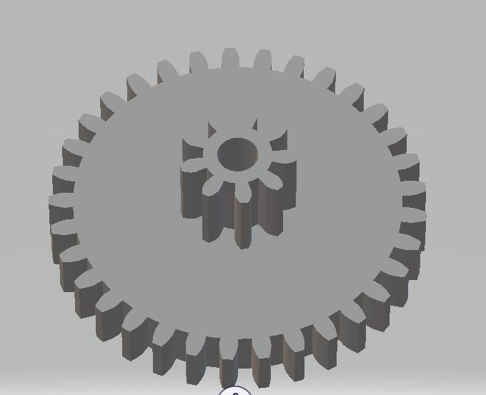 gear 33 Z and gear 9Z dof 13 mm