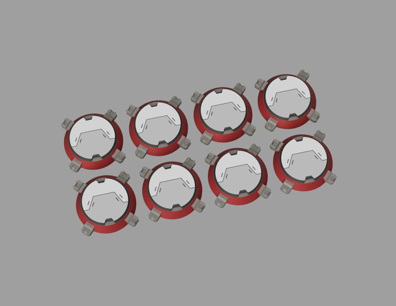 Addon: M2950 Harpoon missile silos for UNSC Starships (Halo Fleet Battles Redux)`