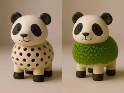 Panda Sprouter Seed Chia Radish Lentil Germinator toy