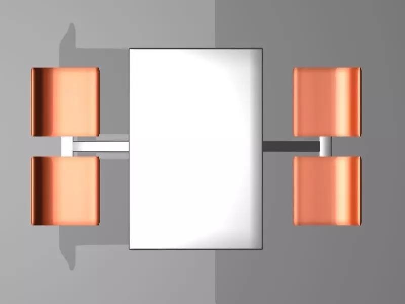 School canteen table and chair design