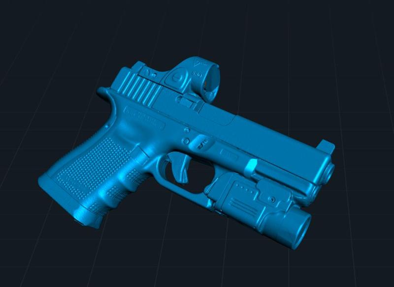 Glock 19 GEN 4 + Nitecore NPL27 light