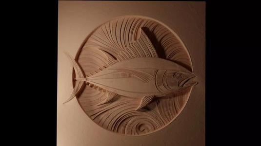 Tuna CNC 3d Print High Relief Sand Casting