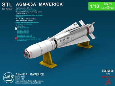 AGM-65A Maverick - Scale 1/10