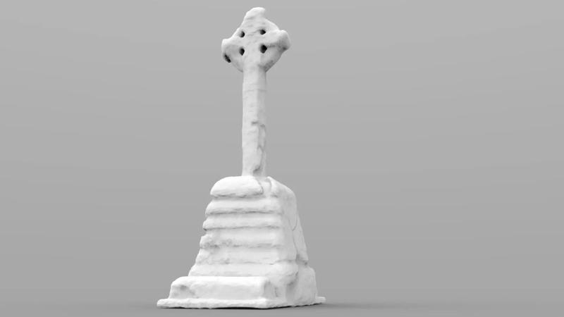 Weathered Headstone