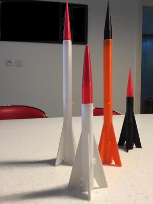 Model Rockets (will fly and fit C6-5 engine)