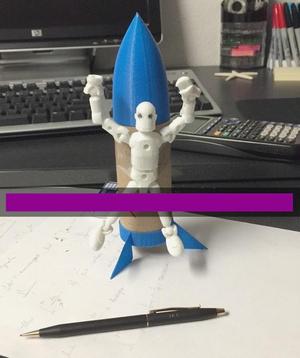 Toilet Paper Rocket