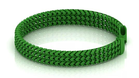 11MM SPIRAL 3 Line Franco Chain or Bracelet