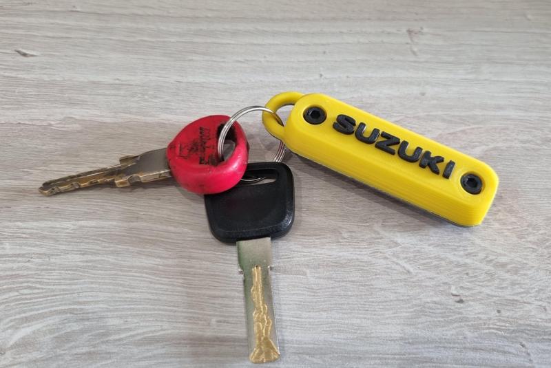 Suzuki Keychain Customizable