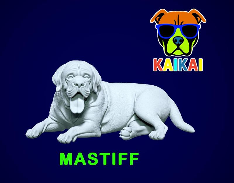 Mastiff - English Mastiff model - 3D print