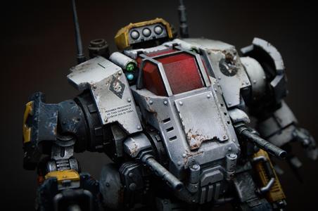 Armored Canopy for Invictor Warsuit