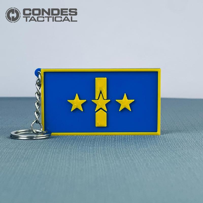 COLONEL KEY RING - COLOMBIAN AIR FORCE.