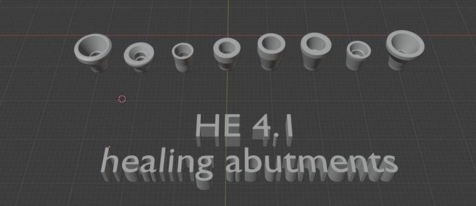 HE 4.1 Healing abutment - Cicatrizador