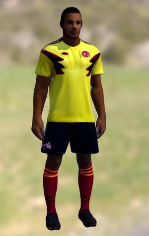Personaje soccer colombia