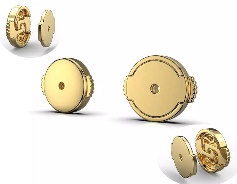 earrings alpa system back cartier Guardian Earring Fittings