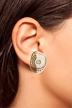 Earrings 004 and jewelry findings  print ready model