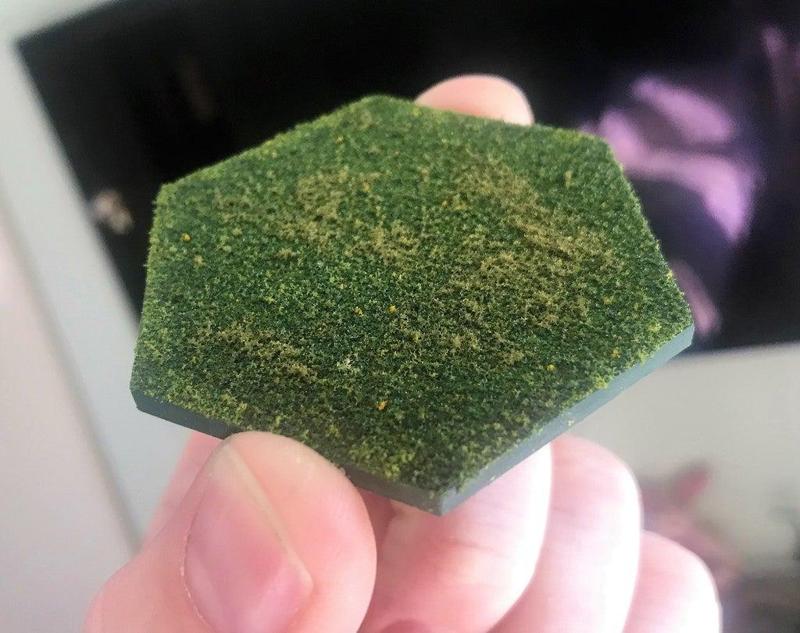 Wargaming Hex Tiles / Mighty Empires - Plains / Blank Tile