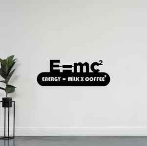 E=MC2 - WALL DECORATION