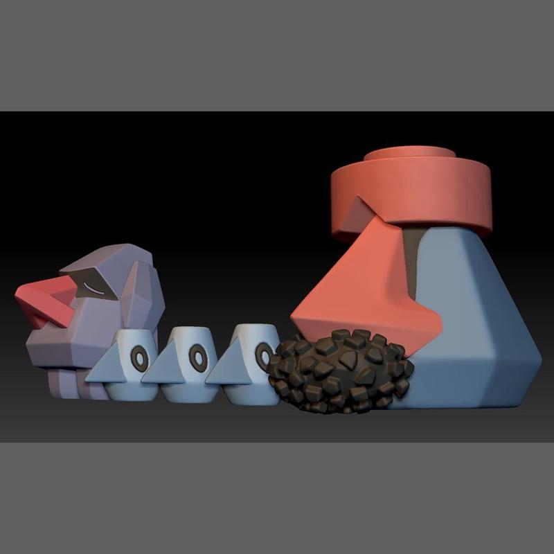 Pokemon Nosepass Probopass