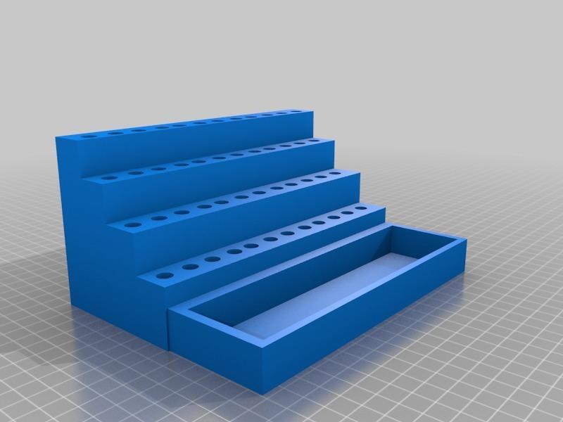 Pen holder for 48 pens plus erasers and what not