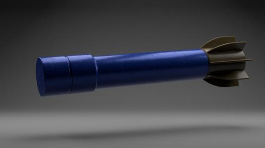 British L60a1 training rifle grenade