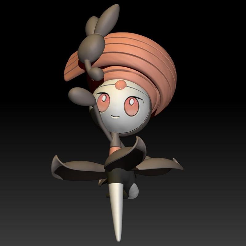 Pokemon Meloetta Pirouette