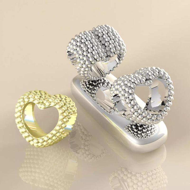 Berloque Coracao de Bolinhas Martell 20037