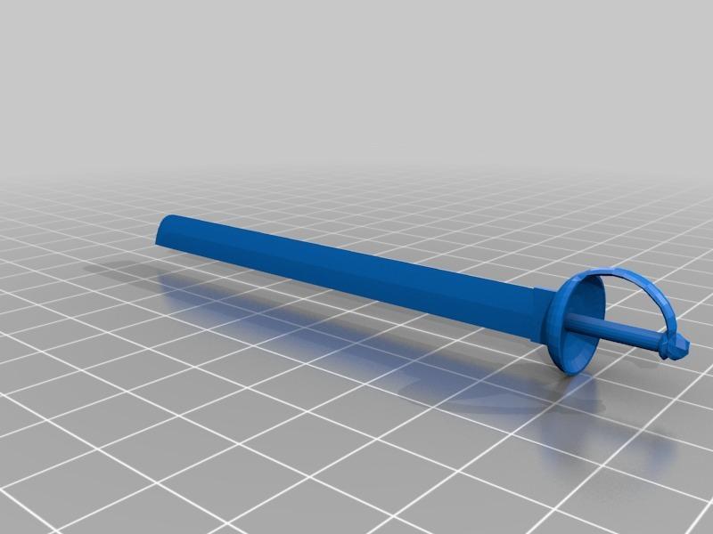 Steven Universe - Rose's sword and scabbard