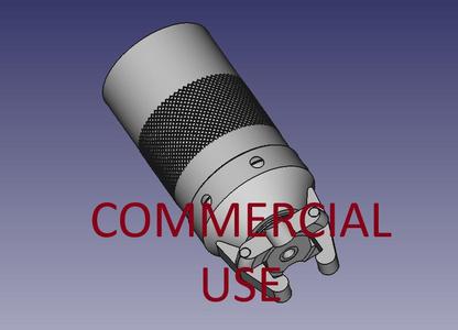 COMMERCIAL - BRITISH SMLE CUP DISCHARGER GRENADE LAUNCHER 1:1 REENACTMENT REPLICA MODEL